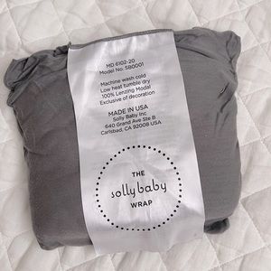 Grey Solly baby wrap